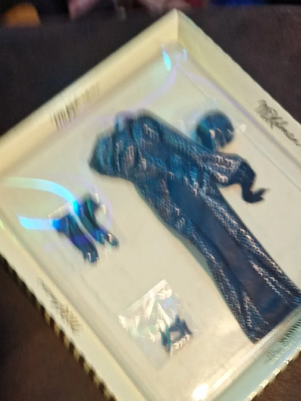 Vintage MiKelman Paul David Fashion Shimmery Sequin Doll Evening Ensemble New